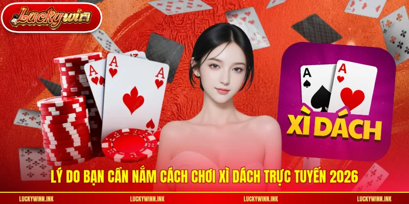 Lý do bạn cần nắm cách chơi xì dách trực tuyến 2026